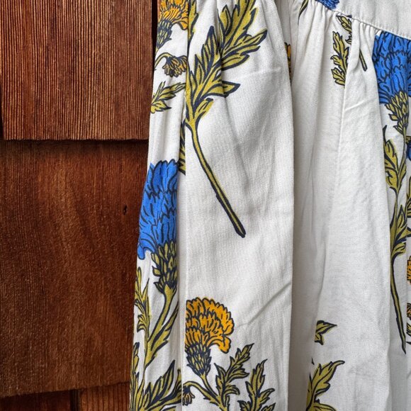 NWT Anthropologie The Jacie Poplin Floral Printed Midi Skirt by Maeve in X-Large - Picture 10 of 14